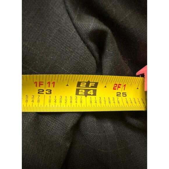 Ralph Lauren Men's Navy Blue Grey Wool Cashmere Blend Blazer Jacket Size 44L - Picture 12 of 13